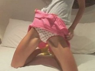 My ultra excision girl jesting going to bed hot setting up