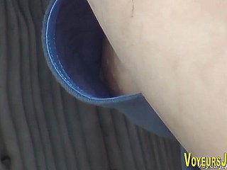 Aziatische babes spycammed