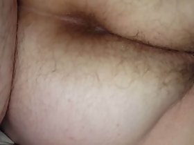 non-professional oculto de su culo peludo y concha peluda