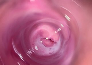 Telecamera nel profondo della figa cremosa per adolescenti di Mia