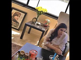 Desi Paki żona Ayesha tańczy nago dla swojego męża