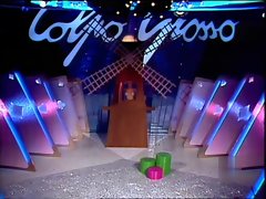 Colpo, grosso 80 italian striptease televisão reach estilo holandês