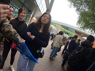 Studentessa cinese di Hong Kong